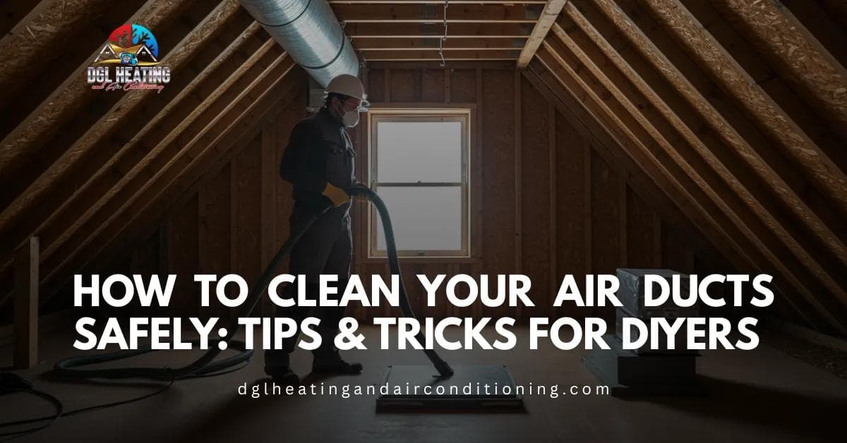 How to Clean Your Air Ducts Safely: Tips & Tricks for DIYers